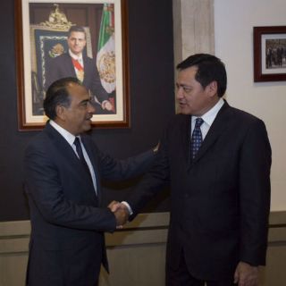 Osorio Chong y Astudillo revisan avances en seguridad