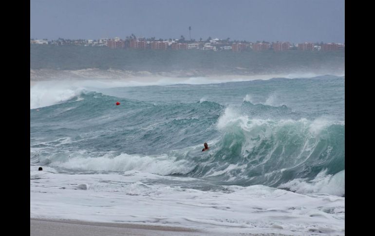 De acuerdo con el reporte de la Conagua, hasta el momento la lluvia que ha dejado en la entidad es menor. EFE / O. Martínez