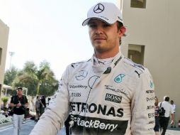 Rosberg logró su sexta ''pole'' consecutiva -la séptima del año- al ser el mejor en la calificación de este sábado. EFE / S. Suki