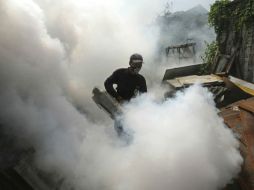 Como medidas preventivas se realizan actividades de control larvario y nebulización. AP / ARCHIVO