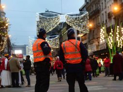 La policía belga dice que el hallazgo del paquete es ''una alerta más''; afirma que la investigación llevará tiempo. AFP / E. Dunand