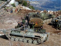 El ejército sirio asegura que las armas y municiones entran en Siria en lo que Turquía llama ''convoyes humanitarios''. EFE / SANA