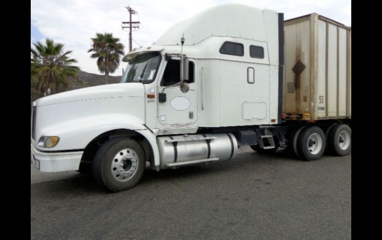 El operador y el vehículo con la carga fueron puestos a disposición del Ministerio Público. AP / ARCHIVO