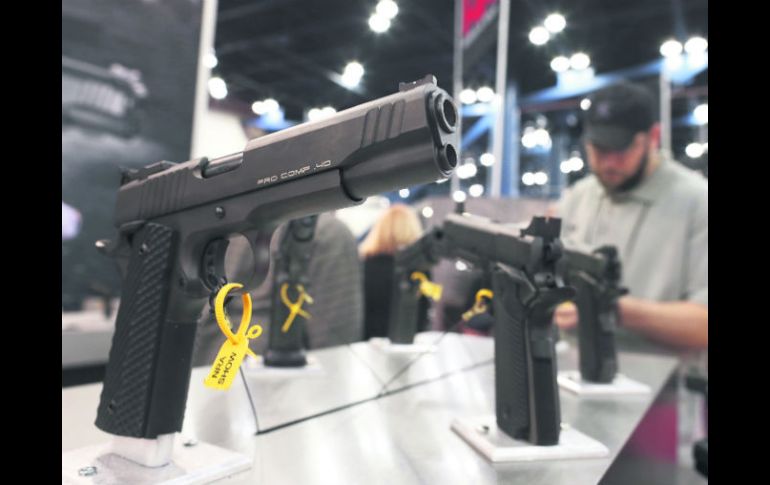 No concibo que el aprovisionamiento de fusiles o pistolas sea posible en una persona de salud mental promedio. AFP / J. Sullivan