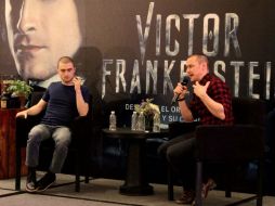Recientemente, Daniel Radcliffe (Igor Strausman) y James McAvoy (Victor Frankenstein) estuvieron en México para promocionar la cinta. SUN / C. Mejía