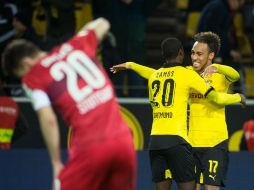 El Dortmund se dispuso a no fallar y lo logró. AP / B. Thissen