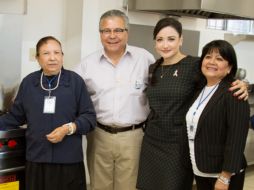 El periodista escribió sobre la relación extra marital que sostuvo Jaime Díaz (2do izq a der) con Sonia Carrillo (3era). ESPECIAL / www.mexicali.gob.mx