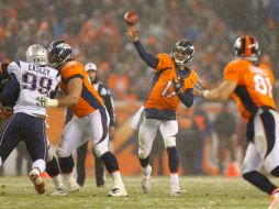 Brock Osweiler, quarterback reserva de Denver, completó 23 de 42 pases para 270 yardas con un envío de touchdown. AFP / J. Edmonds