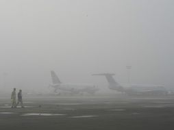 La neblina, de nueva cuenta, causa problemas en la terminal aérea de la Ciudad de México. EL INFORMADOR / ARCHIVO