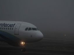 LLas operaciones de despegue en el AICM fueron suspendidas desde las 06:30 horas. NTX / ARCHIVO