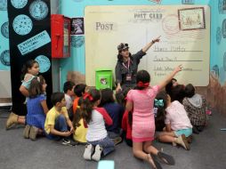 Como parte de las actividades del evento, la fundación celebró un programa que busca acercar la lectura a niños y adolescentes. EL INFORMADOR / A. Hinojosa