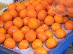 Entre los alimentos se hallan mandarinas, tomates, naranjas y uvas turcas. EL INFORMADOR / ARCHIVO