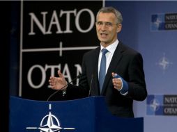 El secretario general de la OTAN, Jens Stoltenberg,informa que es segura la decisión de una invitación formal a Montenegro. AP / V. Mayo