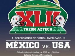 El mismo día del partido habrá venta de boletos para la afición, costarán 50 pesos. FACEBOOK / Comunidad ONEFA