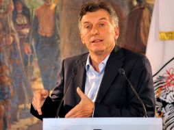 Macri tomará posesión como Presidente de Argentina el próximo 10 de diciembre. ESPECIAL /