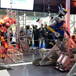 Japón presenta robots de socorro para actuar en zonas de desastre