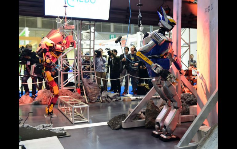 Ellos podrían entrar en lugares donde las personas no pueden ir físicamente. AFP / Y. Tsuno