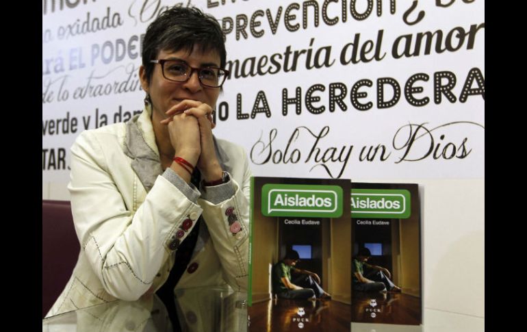 Cecilia Eudave apunta que 'Aislados' se trata de un libro cuya narrativa aboga por la velocidad. EL INFORMADOR / E. Barrera