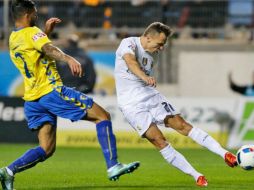 El autor del primer gol Cherysev recibió una tarjeta amarilla (la tercera ) el 6 de marzo, lo que acarrea un partido de suspensión. TWITTER / @realmadrid