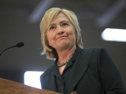 Clinton manifiesta que está agradecida por el respaldo de prominentes figuras latinas. AP / W. Allen Jr