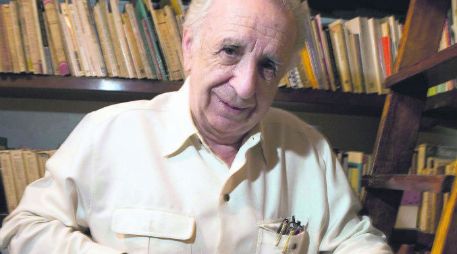 Vicente Leñero. Escritor y dramaturgo total, que se entregó y se dedicó de tiempo completo a estas dos disciplinas. SUN /