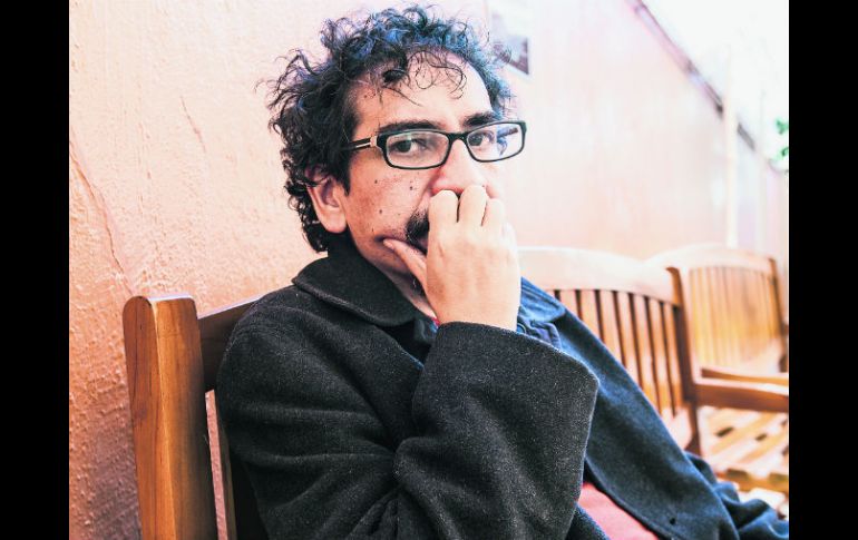 Fabrizio Mejía. El autor lamenta que el país de hoy sea el mismo de los años de la guerra sucia. EL INFORMADOR / P. Franco