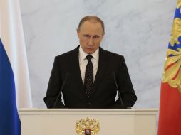 El mandatario continúa realizando ásperas declaraciones en contra de Erdogan, presidente de Turquía. AP /  I. Sekretarev