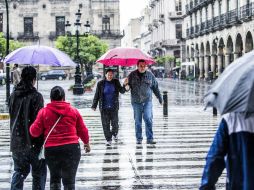 El SMN prevé cielo medio nublado, 80 por ciento de probabilidad de lluvias fuertes en Jalisco. EL INFORMADOR / ARCHIVO