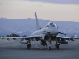 El Gobierno británico califica de ''exitosa'' su primera misión militar contra el Estado Islámico. EFE / S. Koniotis