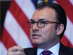 Luis Videgaray afirma que manejadores de fondos de pensiones nacionales y extranjeros mostraron su interés de invertir en el País. NTX / ARCHIVO