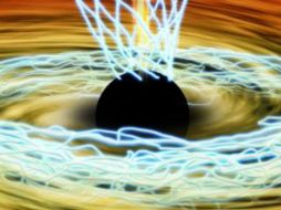 El agujero negro situado en el centro de la Vía Láctea, pesa unas cuatro millones veces más que el Sol y está a 25 mil años luz. ESPECIAL / www.cfa.harvard.edu