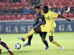 El conjunto groguet afrontó esta prueba con una mezcla de titulares y otros que no suelen tener tanta actividad. EFE / J. Blasco