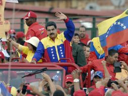 Miles de personas se reunieron para escuchar a Maduro. AFP / J. Barreto