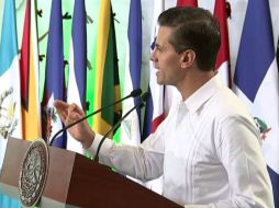 El Mandatario participó en la XIX Conferencia Interamericana de Ministros de Trabajo de la Organización de Estados Americanos. YOUTUBE / Gobierno de la República