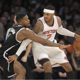 Anthony anota 28 puntos y Knicks aplasta a los Nets