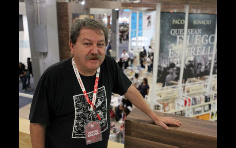 Después de 30 años, Paco Ignacio Taibo II saca del clóset una investigación. EL INFORMADOR / A. Hinojosa