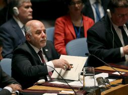 Haidar al Abadi calificó la invasión como una 'violación de la soberanía iraquí'. AFP / S. Platt