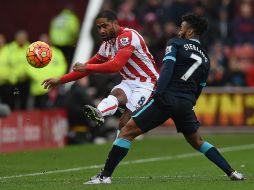 Con el triunfo, Stoke arriba a 22 unidades y dio un brinco en la clasificación hasta la novena casilla. AFP / P. Ellis