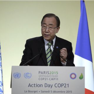 Ban Ki-moon insta a ir más lejos contra cambio climático