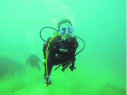 Increíble. La experiencia del buceo sin comparación y además muy especial. ESPECIAL / I. Beltrán