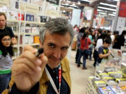 Trino. El monero tapatío hace otra vez de las suyas en la FIL. EL INFORMADOR / A. Hinojosa