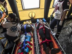 Fueron trasladados al IMSS de Córdoba y al Hospital Regional de Río Blanco para su atención médica. EL INFORMADOR / ARCHIVO