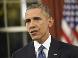 Obama ofreció un discurso desde el Despacho Oval de la Casa Blanca. EFE / S. Loeb