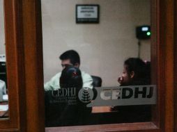 En la Comisión, fueron recibidos por el director de quejas. EL INFORMADOR / R. Tamayo