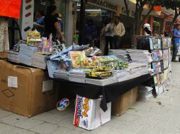 Han retirado a ambulantes de lugar como Servidor Público, el Mercado Bola o el Mercado de la Consti. EL INFORMADOR / ARCHIVO