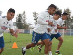 Jugadores de Chivas realizaron prácticas esta tarde. TWITTER / @Chivas