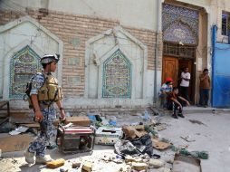 El causante portaba un chaleco con explodivos. EFE /