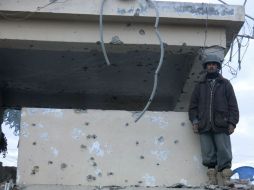 En los alrededores se localizan edificios de las fuerzas afganas y una base militar de Estados Unidos. EFE / M. Sadiq