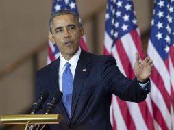 Obama resaltó que la libertad de los estadounidenses está ligada a la libertad de los demás, sin importar cuál religión practican. EFE / M. Reynolds