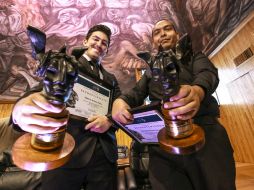 Fabricio Atilano (i) y Saúl Prieto (d) colaboradores de EL INFORMADOR. EL INFORMADOR / A. García